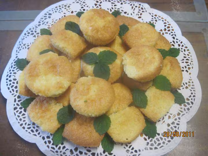 Petits gateau a la noix de coco fleur de mais