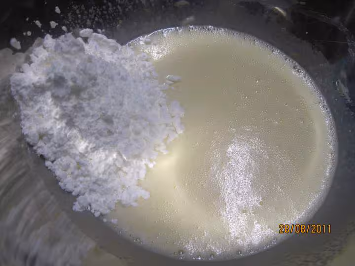 Petits gateau a la noix de coco fleur de mais