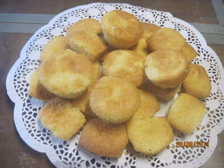 Petits gateau a la noix de coco fleur de mais