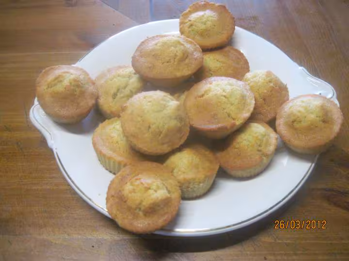 Petits gateaux a la pomme et poudre d amandes
