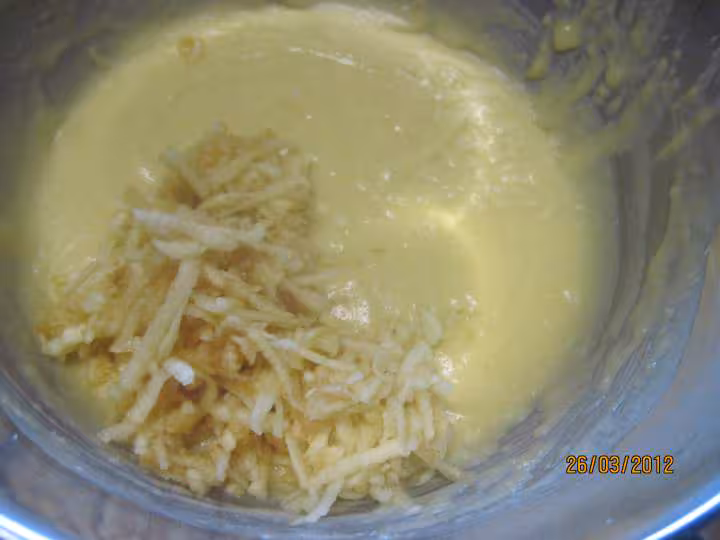Petits gateaux a la pomme et poudre d amandes