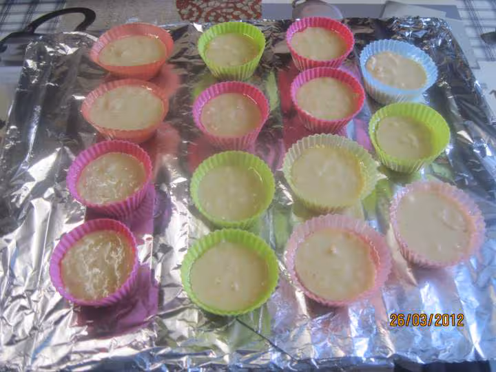 Petits gateaux a la pomme et poudre d amandes
