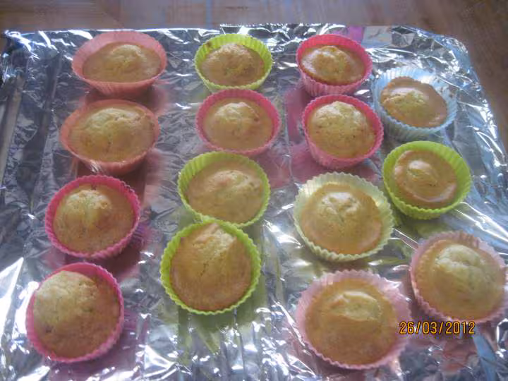 Petits gateaux a la pomme et poudre d amandes
