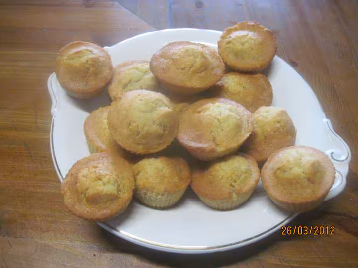 Petits gateaux a la pomme et poudre d amandes