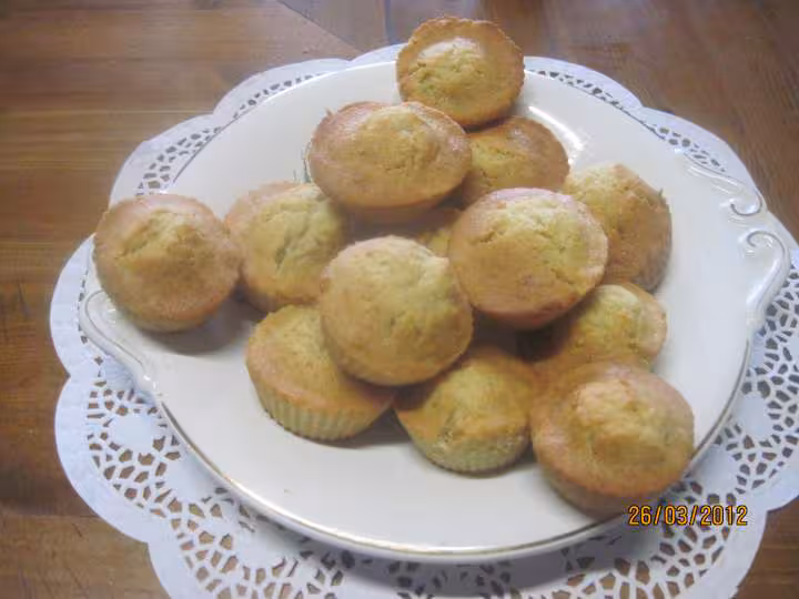 Petits gateaux a la pomme et poudre d amandes