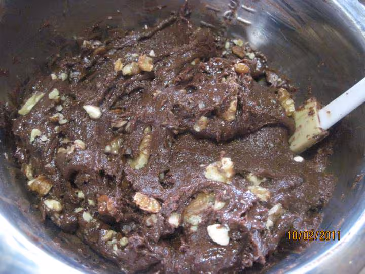 Petits gateaux au yaourt de brebis et chocolat