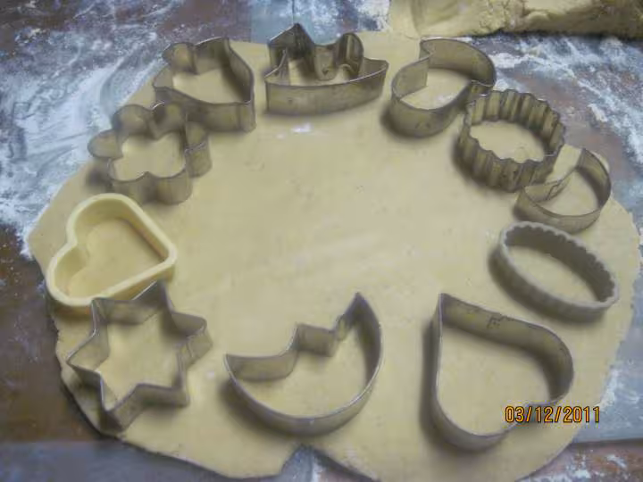 Petits gateaux de noel