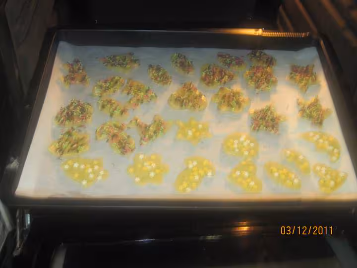 Petits gateaux de noel