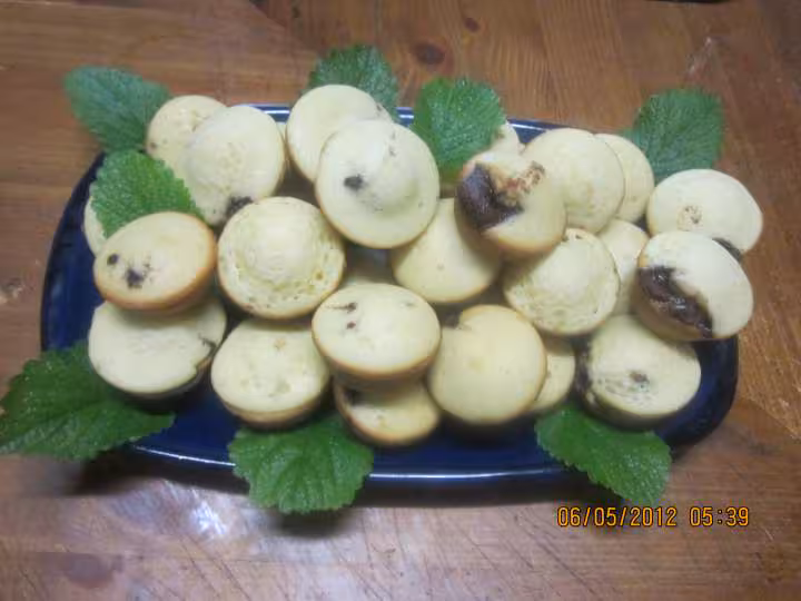 Petits gateaux muffin au nustella