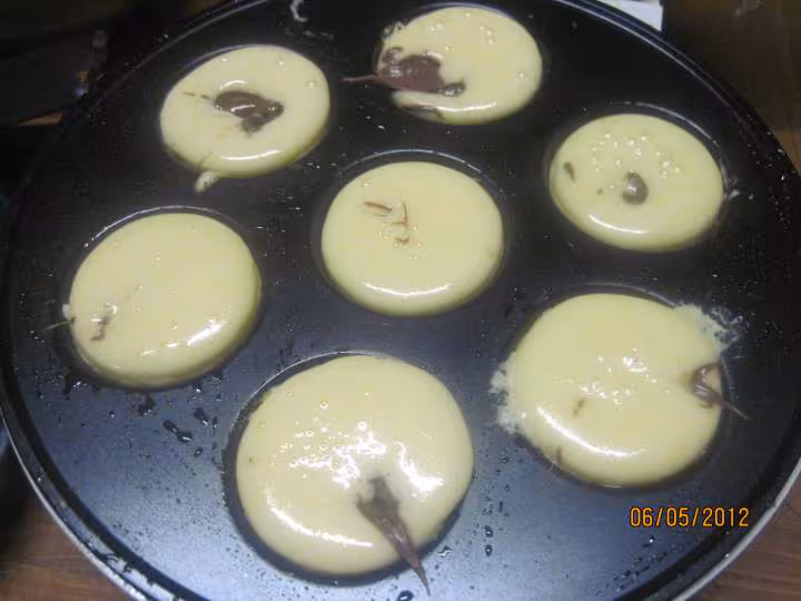 Petits gateaux muffin au nustella