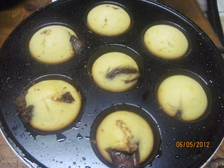 Petits gateaux muffin au nustella