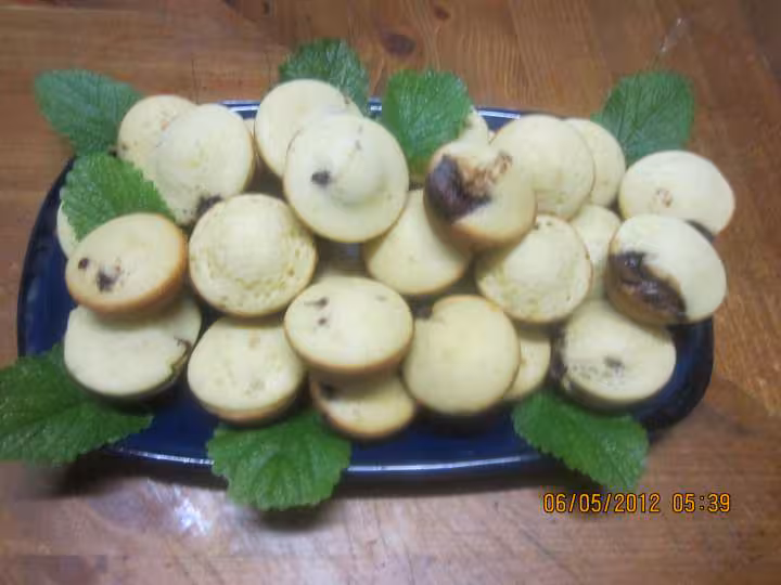 Petits gateaux muffin au nustella