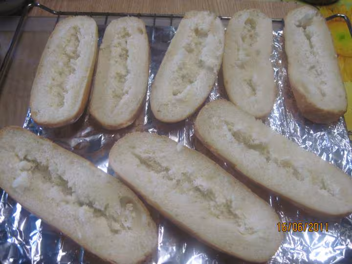 Petits pains pizza