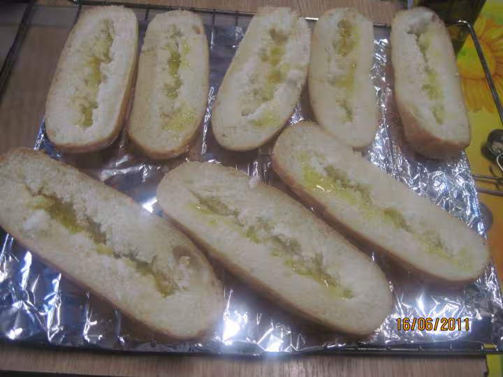Petits pains pizza