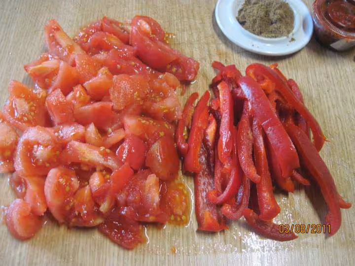 Pillons de poulet au pate et sauce massale