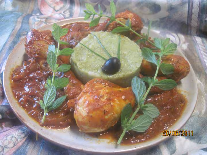 Pillons de poulet aux brocolis en sauce