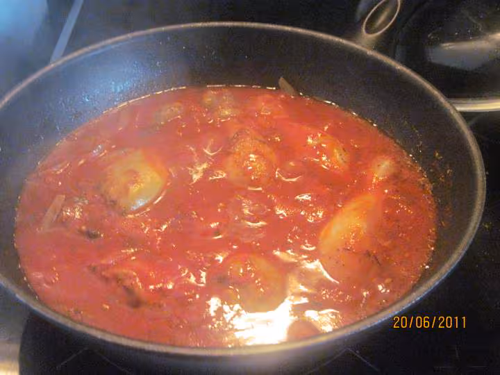 Pillons de poulet aux brocolis en sauce