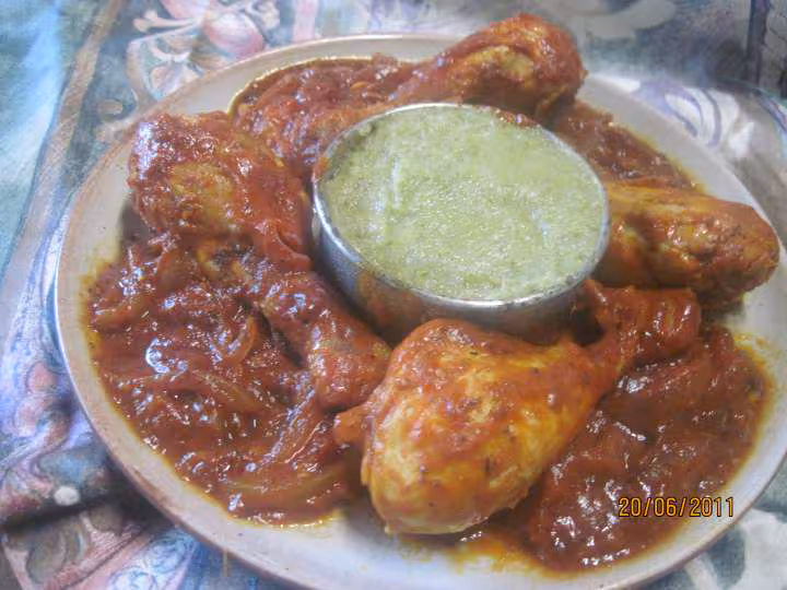 Pillons de poulet aux brocolis en sauce