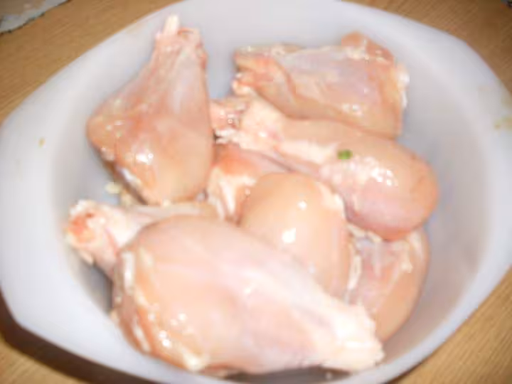 Pilons de poulets aux flageolets