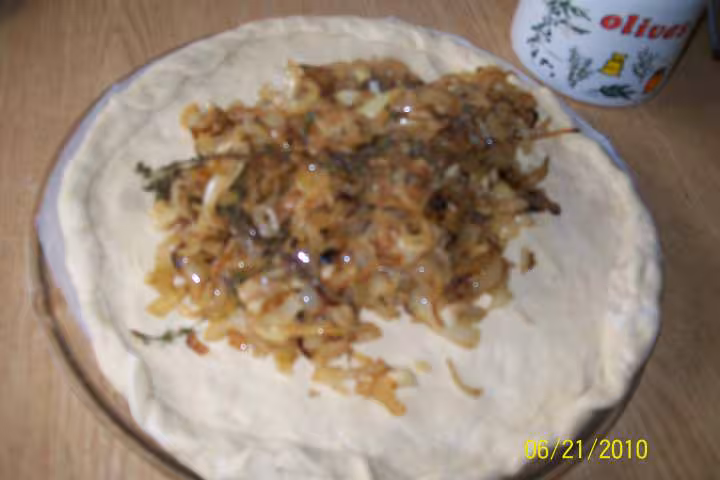 Pissaladiere maison