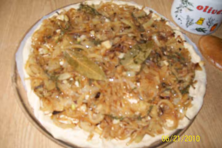 Pissaladiere maison