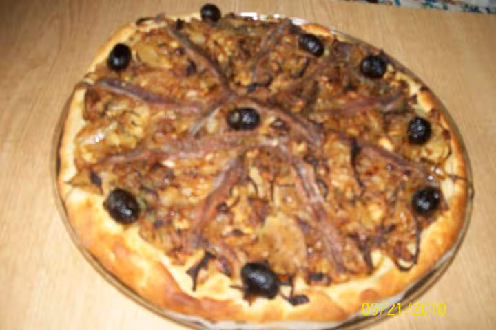 Pissaladiere maison