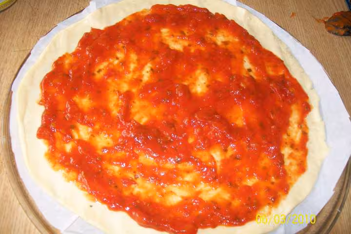Pizza au thon anchois