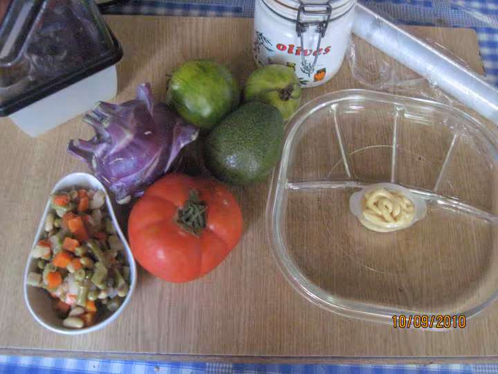 Plateau fraicheur de crudites
