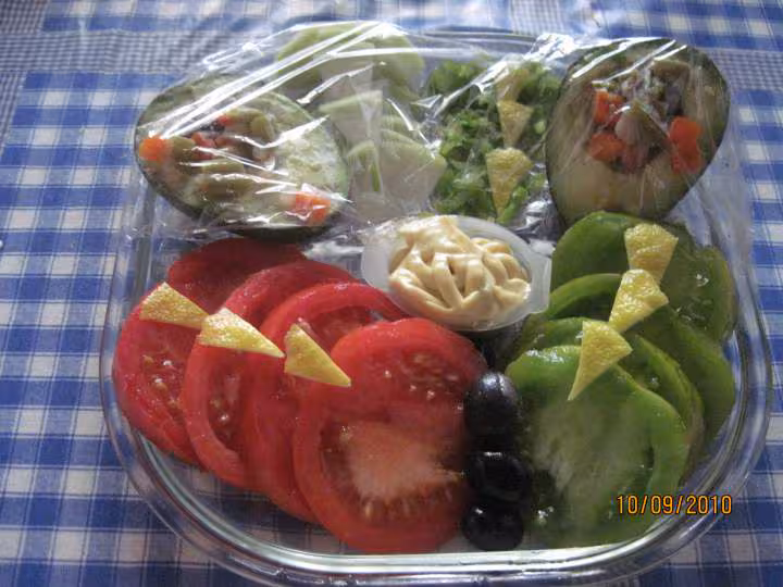 Plateau fraicheur de crudites