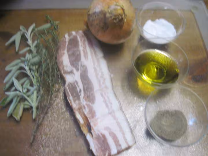 Pointe de porc aux choux de brucelles