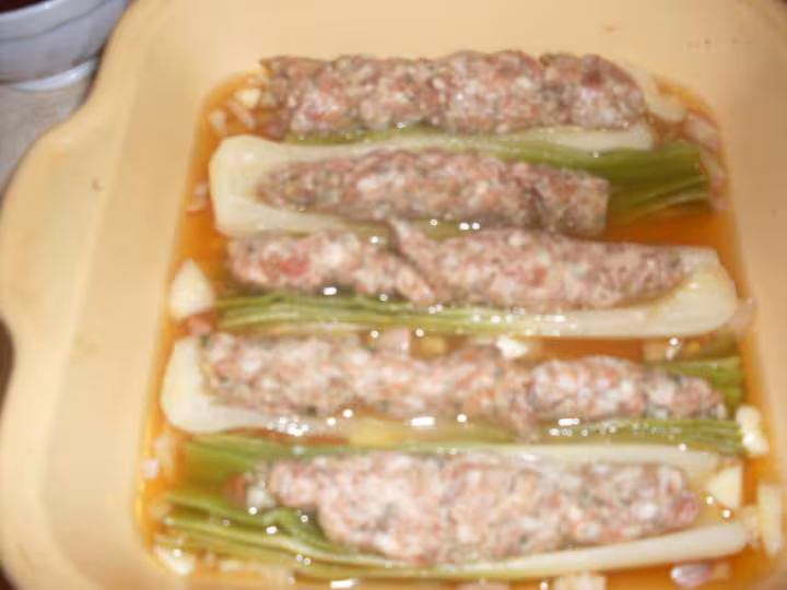 Poireaux farcis