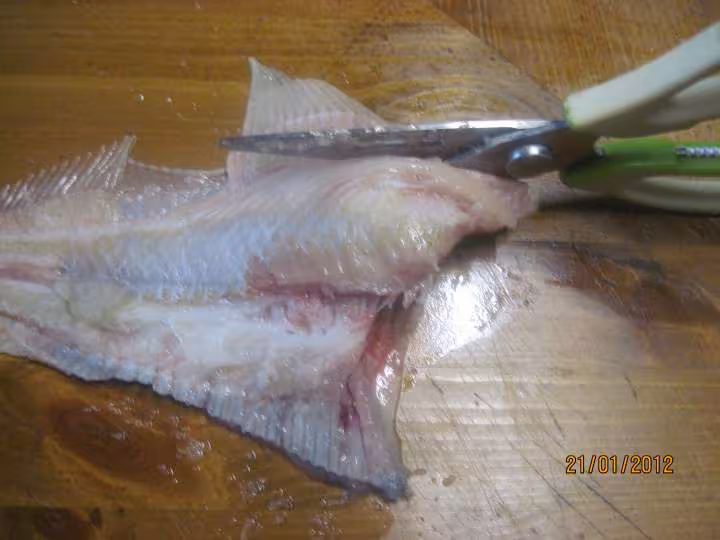 Poisson carrelet au citron micro ondes