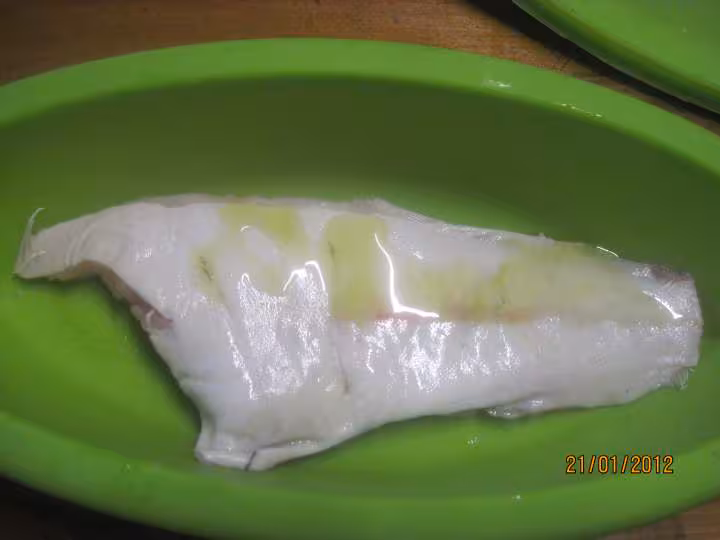 Poisson carrelet au citron micro ondes