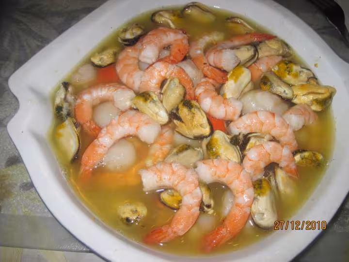 Poisson de ces variantes au vin
