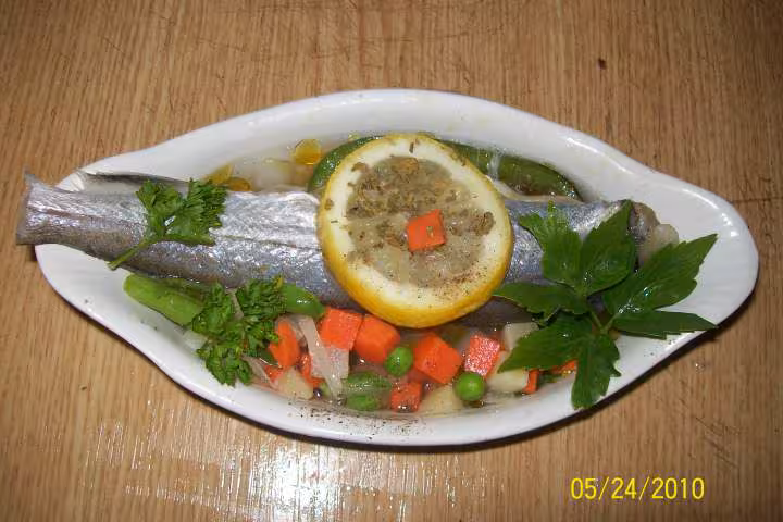 Poisson merlan aux legumes mo