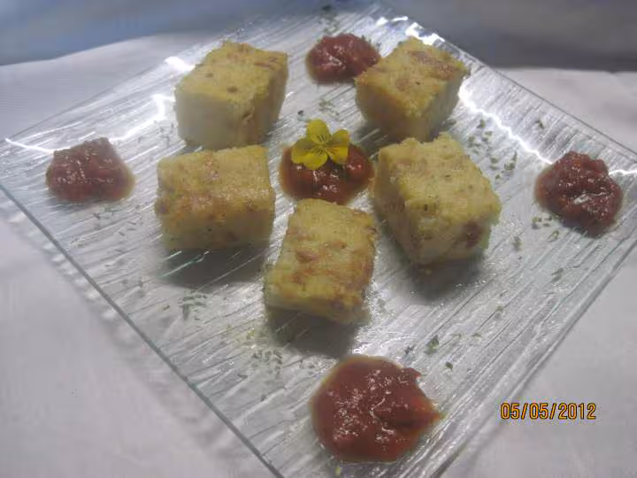 Polenta au thon sauce tomate cuisinee