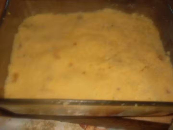 Polenta sucree a la pate de speculoos