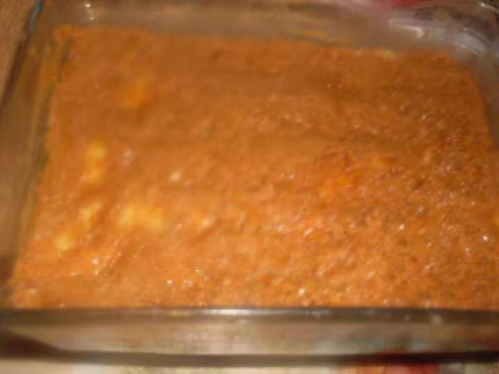 Polenta sucree a la pate de speculoos