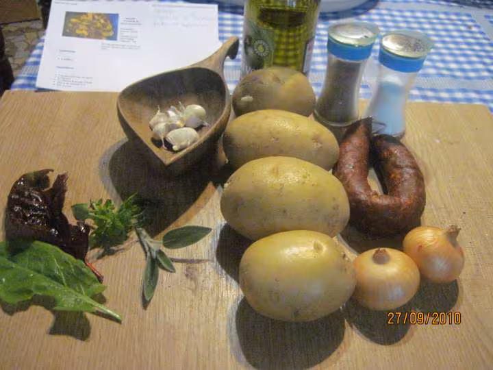 Pommes de terre au chorizo