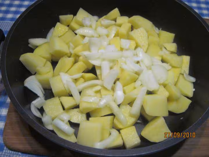 Pommes de terre au chorizo