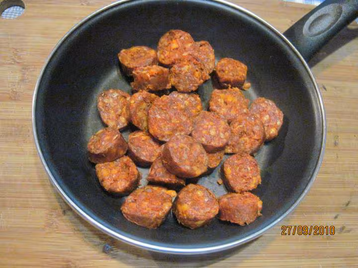 Pommes de terre au chorizo