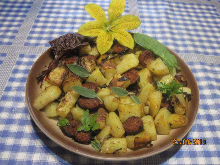 Pommes de terre au chorizo