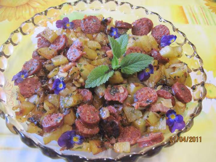 Pommes de terre sautees au chorizo