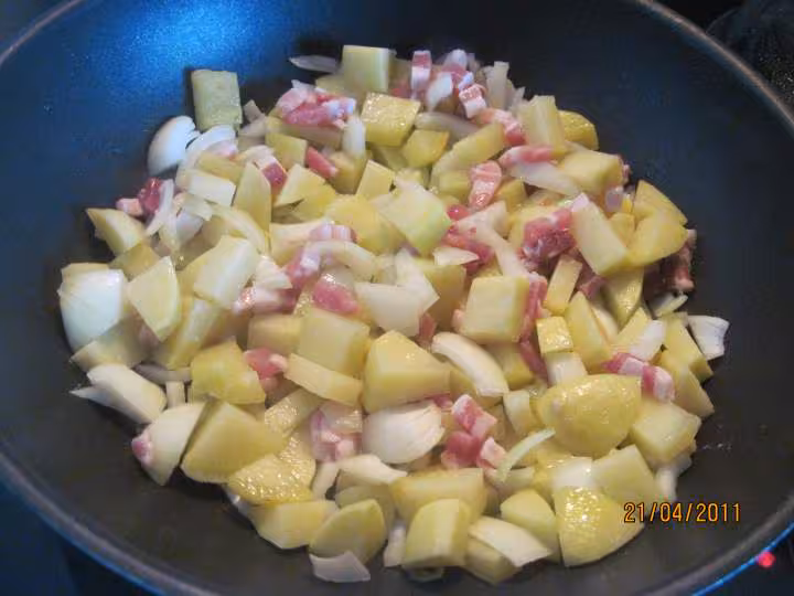 Pommes de terre sautees au chorizo