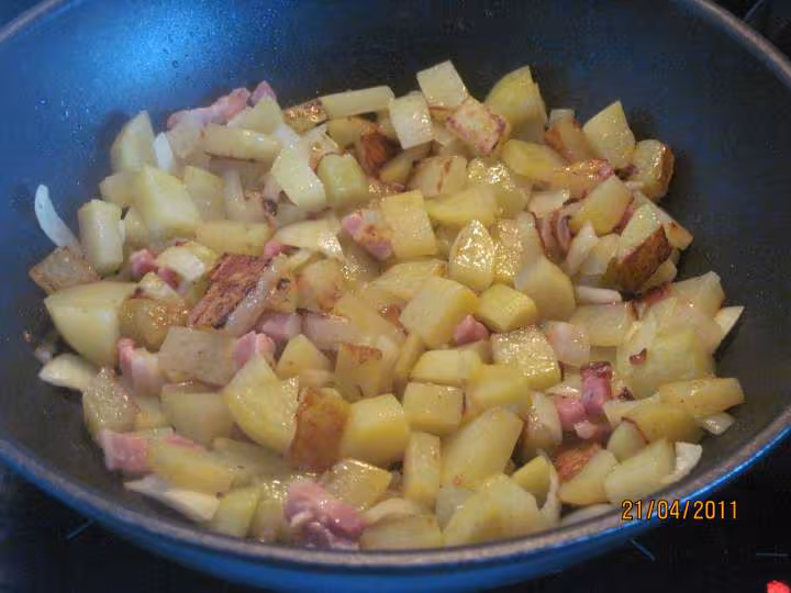 Pommes de terre sautees au chorizo