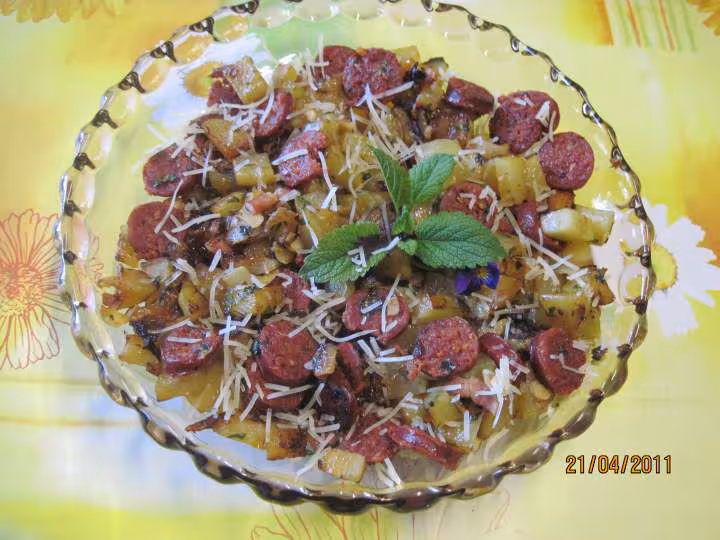 Pommes de terre sautees au chorizo