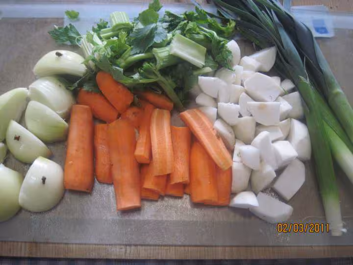 Poule au pot maison