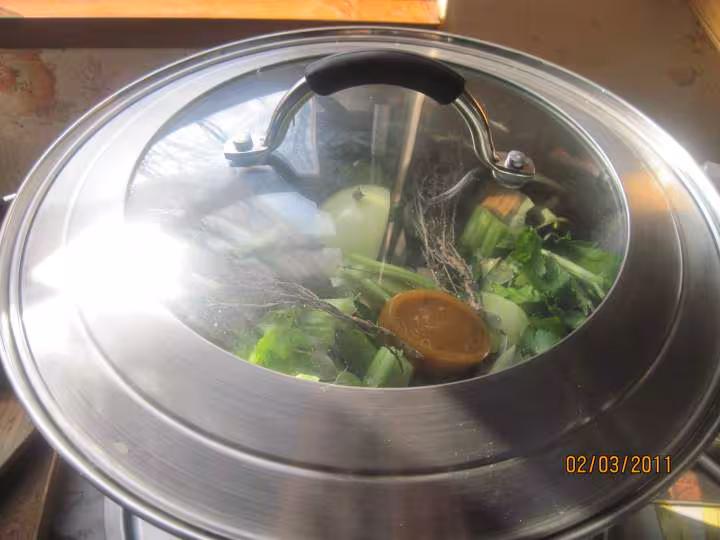 Poule au pot maison