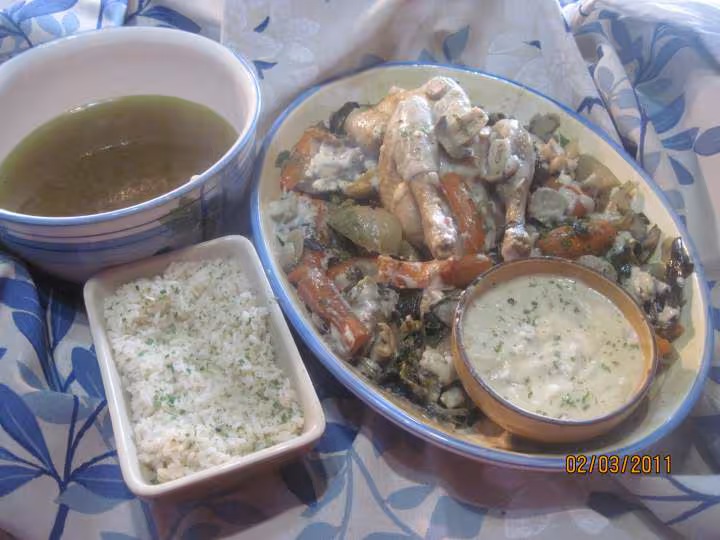 Poule au pot maison