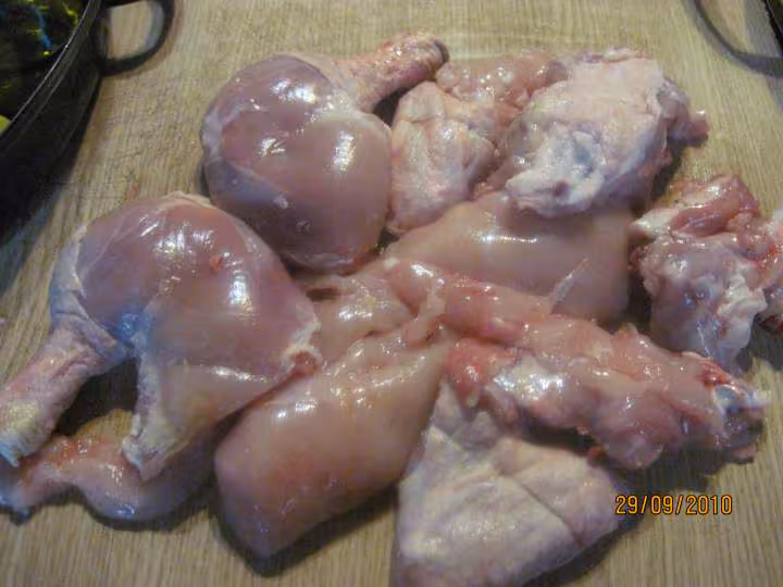 Poulet au riz carottes a la moutarde massale